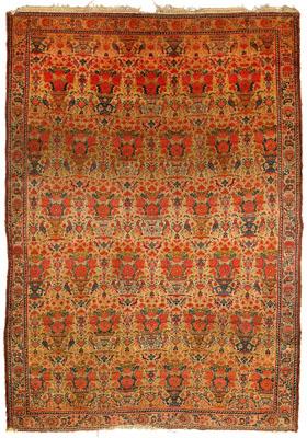 Finely woven Malayer rug, repeating