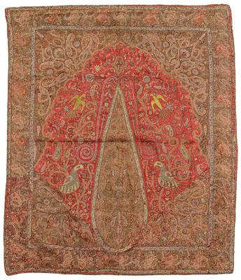 Fine Kashmiri silk embroidery  93c54
