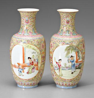 Pair Chinese eggshell porcelain 93c57