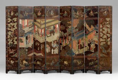Chinese eight-panel coromandel