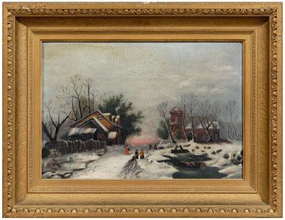 19th century American School painting  93c83