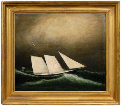 19th century maritime painting  93c87