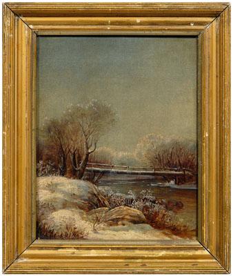 19th century American School painting  93c9a