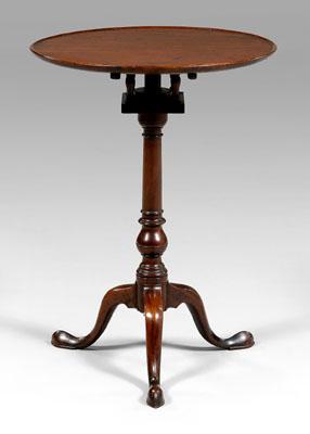 Chippendale mahogany candle stand  93c9f