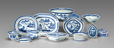 Chinese export porcelain: 30 pieces