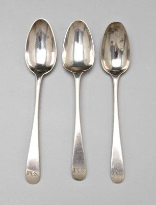 Three Richardson coin silver spoons  93cb4