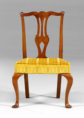 Chippendale mahogany side chair,