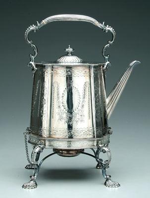 Silver plated hot water kettle  9413e