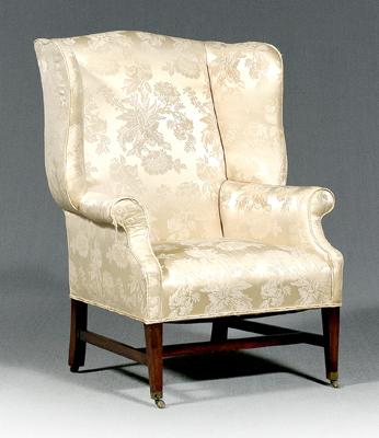 Georgian style wing chair with 94190