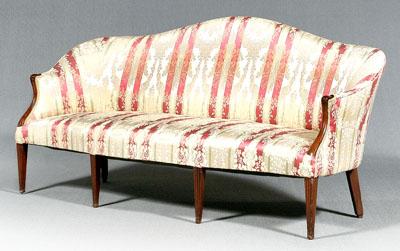 Hepplewhite mahogany upholstered 94191
