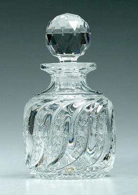 Cut glass perfume or decanter  941e1