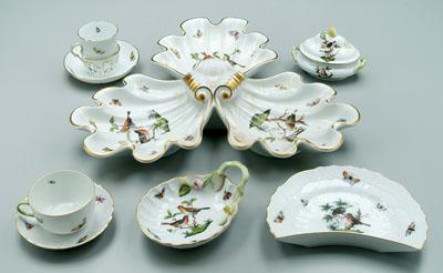 71 pieces Herend china Rothschild 94261