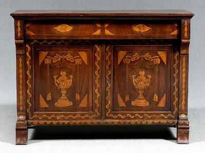 Fine marquetry inlaid sideboard  9426e