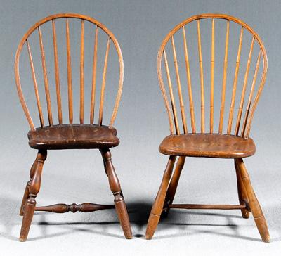 Two similar Windsor side chairs  94304
