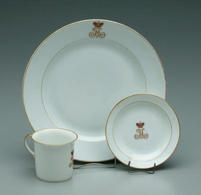 22 pieces Russian porcelain set 94310