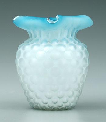 Mother of pearl satin glass vase  93fb6