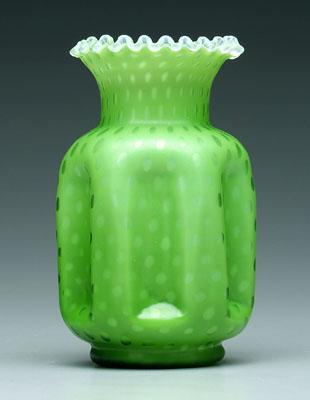 Mother of pearl satin glass vase  93fc6