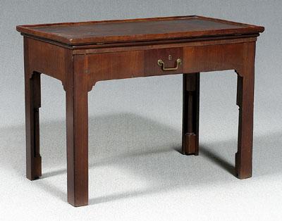 Chippendale architect's table,