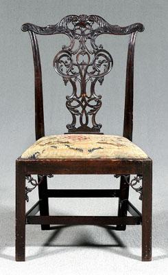 English Chippendale side chair  93fd0