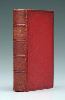 Fore edge painted book, James Thomson,