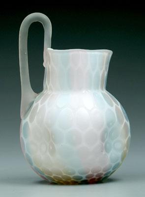 Rainbow mother of pearl pitcher  9404f