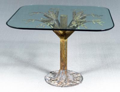 Modern decorator table cast brass 944ac