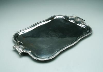 Silver plated tray shaped rectangular 94522