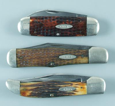 Three Case pocketknives single 945b1