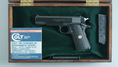 Colt .45 semi-automatic pistol, MKIV/Series