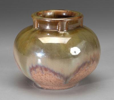 Fulper vase globular form with 94648