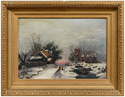 19th century American School painting  946dc