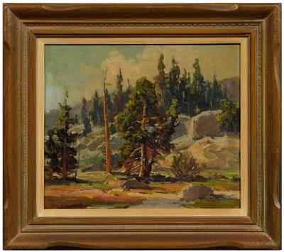 Jack Wilkinson Smith painting California  946ee