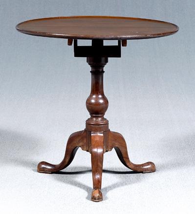 Chippendale mahogany tea table  9433f