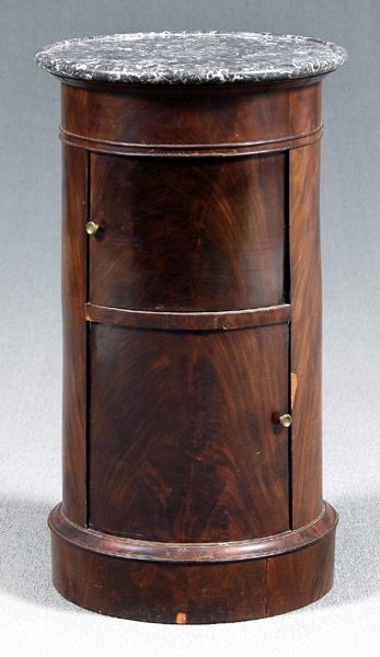 French Empire pot cabinet mahogany 94391