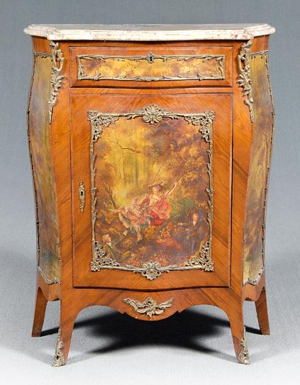 Louis XV style mahogany commode  94398