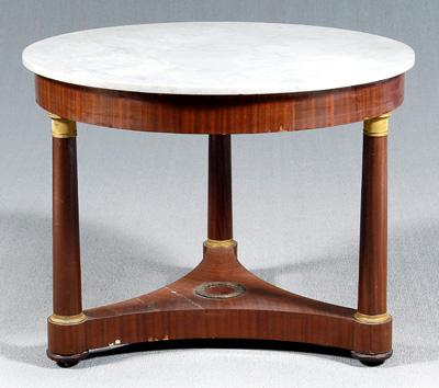 French Empire style center table  9439e