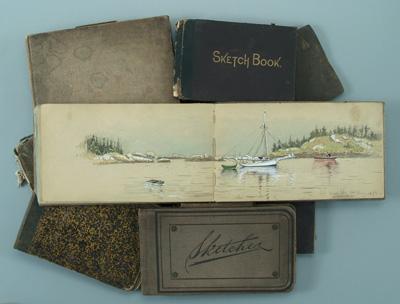 Eleven James W. Pattison sketchbooks