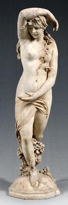 Carved marble figure of Venus  9441c