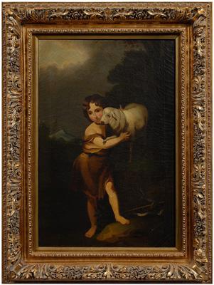 Old Master style painting, child