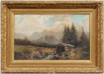 19th century landscape painting  94471