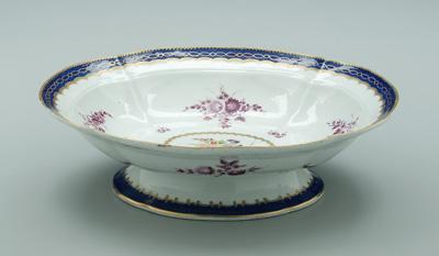 Worcester porcelain oval center