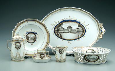 Eleven pieces Nymphenberg china  94492