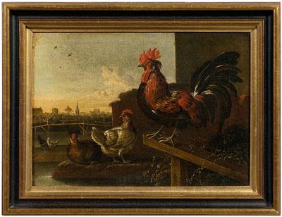 18th century painting J Masins  94890