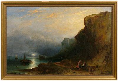 James Hamilton painting (American, 1819-1878),