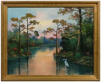 Lorenz Griffith painting Florida North 9489e