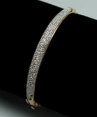 Diamond bangle bracelet 41 full 94928