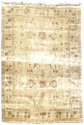 Modern Oushak style rug repeating 94974