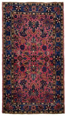 Finely woven Sarouk or Kashan rug,
