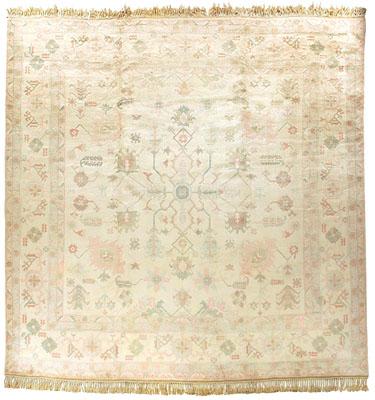 Modern Oushak style rug repeating 94977