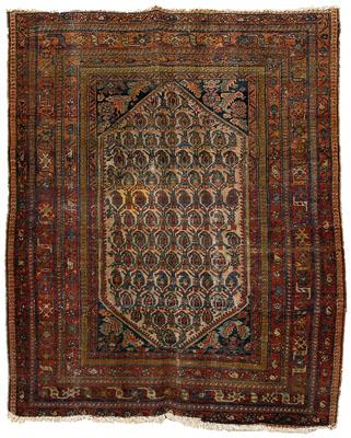 Persian rug, serrated central medallion